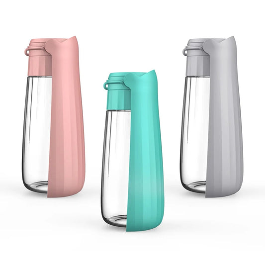 Bouteille d'eau pliable pour chiots